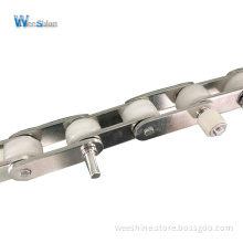 Stainless steel 304 roller chain for bucket elevator